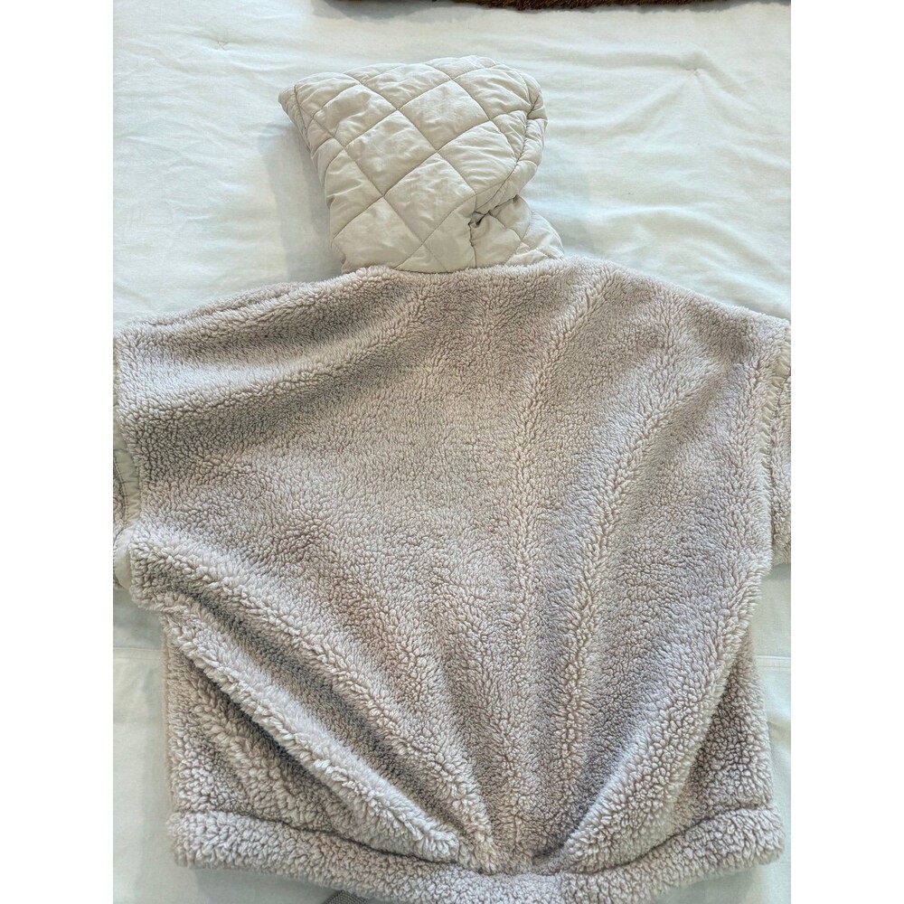 JoyLab Quilted Sherpa Hooded Jacket XS - Picture 5 of 5
